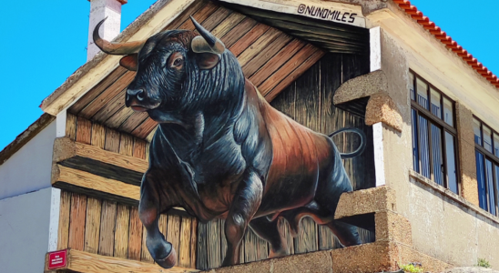 Trois peintures murales urbaines de Castilla y Leon se faufiler