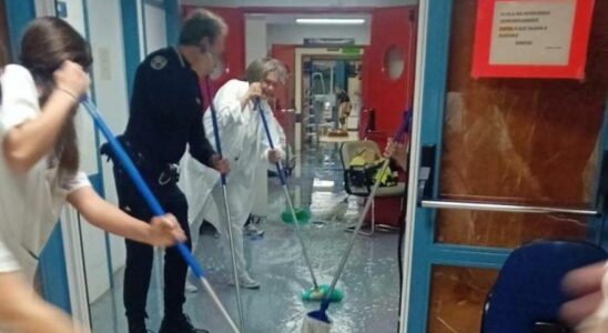 Une faute dans le chauffage de lhopital de San Jorge