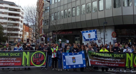 Une ville de Zamora a sa protestation contre les usines