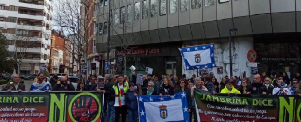 Une ville de Zamora a sa protestation contre les usines