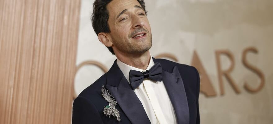 Adrien Brody vainqueur des Oscars du meilleur acteur 2025 pour