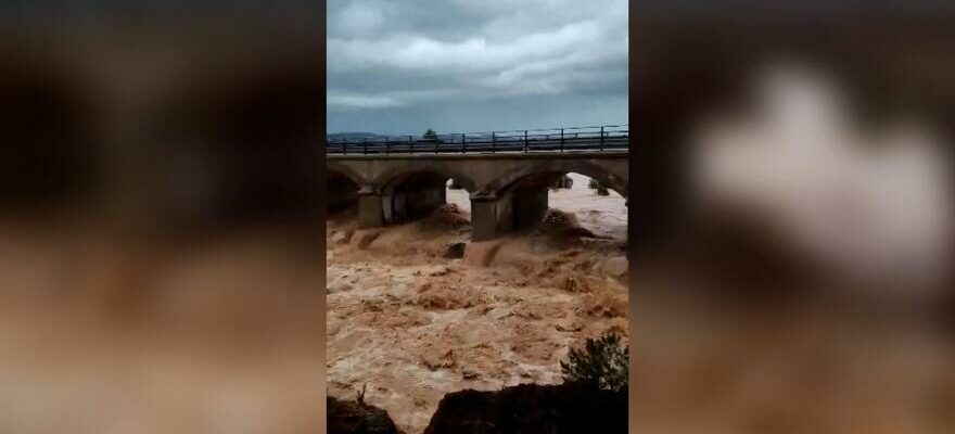 Alerte temporaire Castellon Images choquantes de Castellon en raison