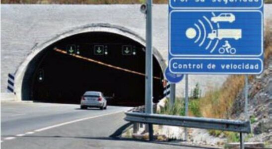 Coupez le tunnel Guadarrama dans la direction de Madrid par