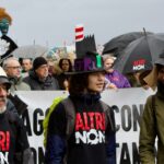 Des milliers de personnes se manifestent dans une Pobra une