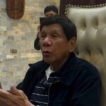 Duterte entre dans un centre de detention a La Haye