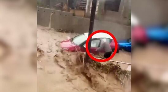 Gran Canaria Rescue Flood Un voisin sauve a Extremis