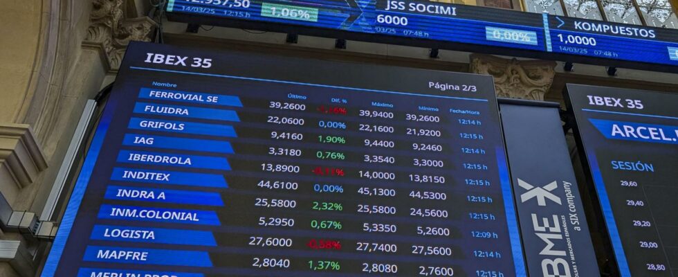 IBEX 35 reduit 194 la baisse de sa pire semaine