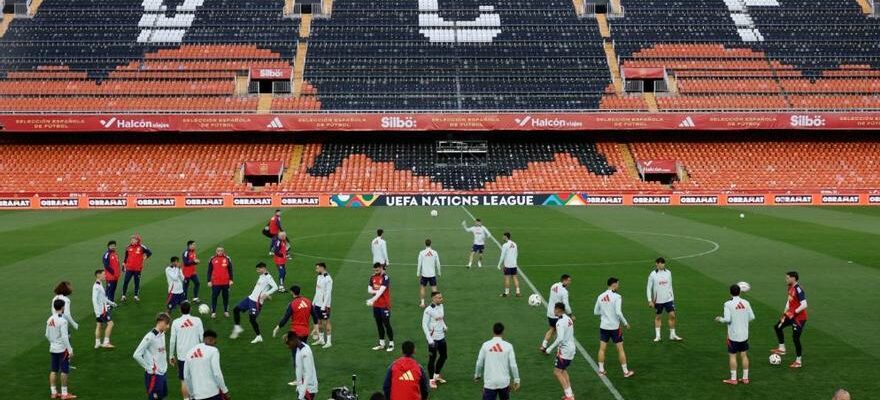 LEspagne confie La Caldera par Mestalla pour continuer a porter