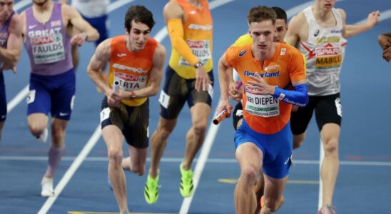 LEspagne obtient la medaille dargent en males 4x400 dans lathletisme