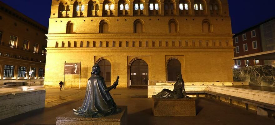 La Lonja de Zaragoza commence sa carriere a etre un