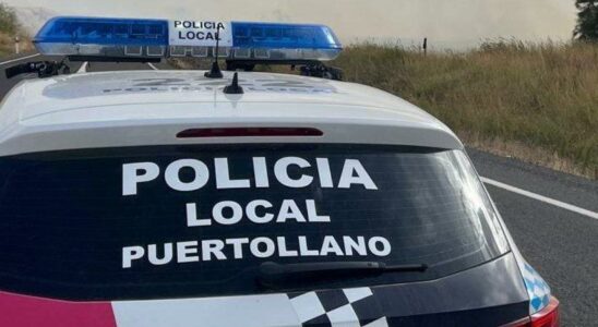 La police de Puertollano tire une evasion dune voiture et