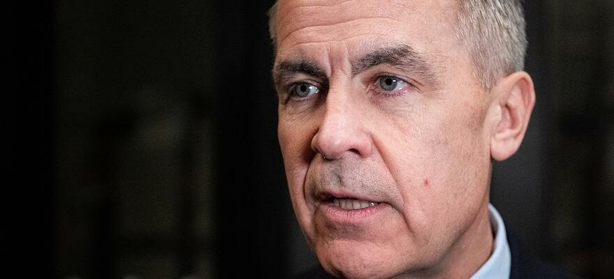 Leconomiste Mark Carney nouveau Premier ministre du Canada en plein