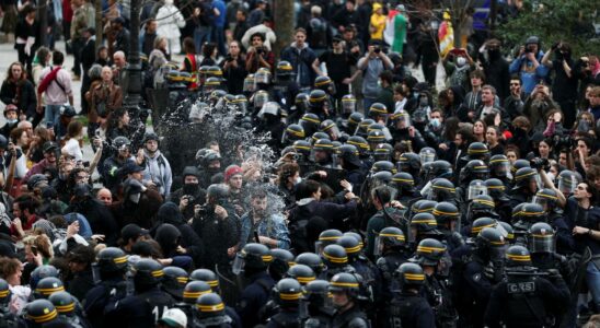 Les protestations contre le racisme a Paris derivent des affrontements