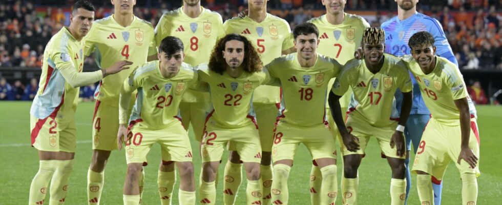 Pays Bas Espagne Ligue des nations en direct