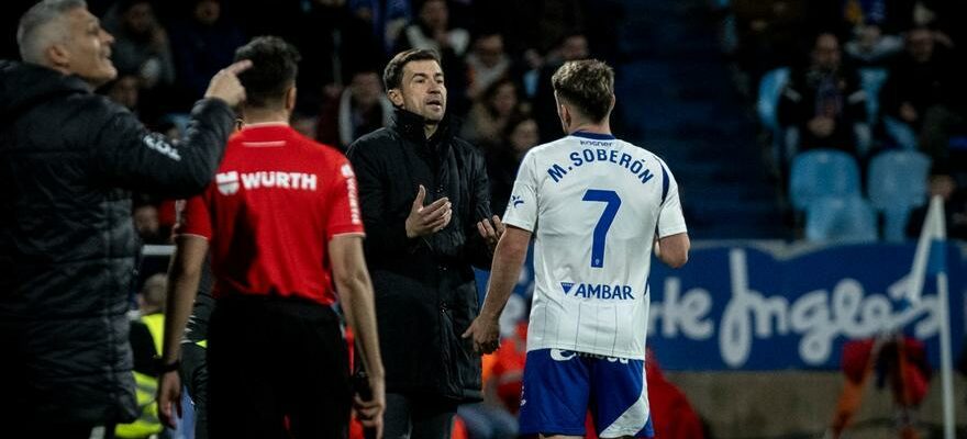 Real Zaragoza Soberon a propos de son objectif a