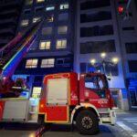 Rescue spectaculaire des pompiers de Vigo dune femme qui avait