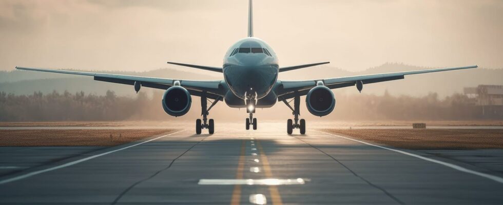 Un passager essaie douvrir la porte de la cabine dun