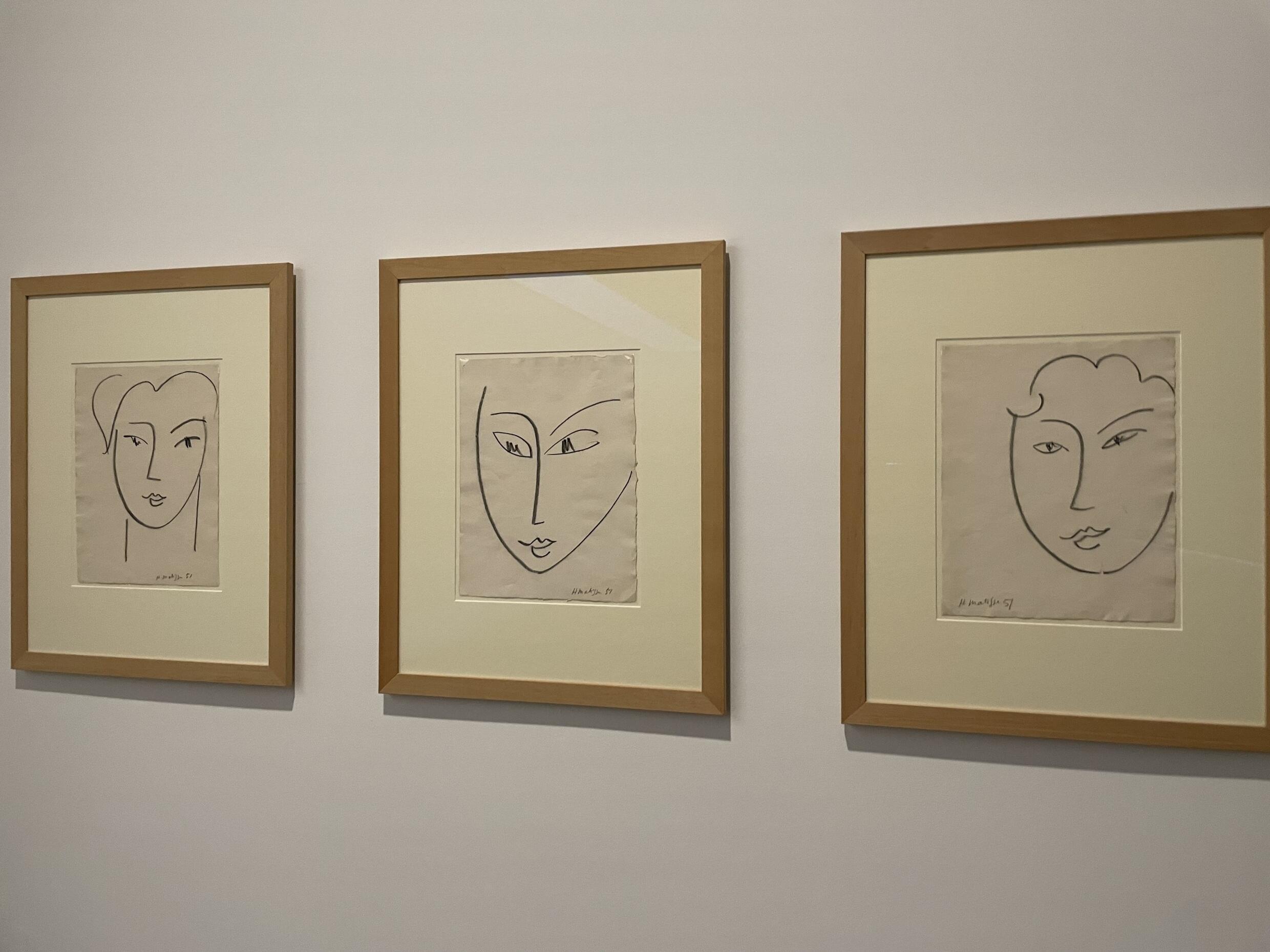 The works are presented on 2000 m2 of space and in 10 sections, following the chronology of Matisse's life and work.