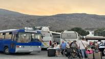 A Finnish family of four was evacuated on Rodos through