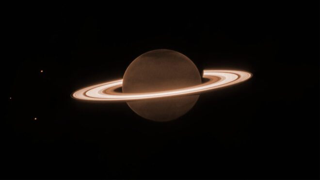 James Webb Space Telescope photo of Saturn
