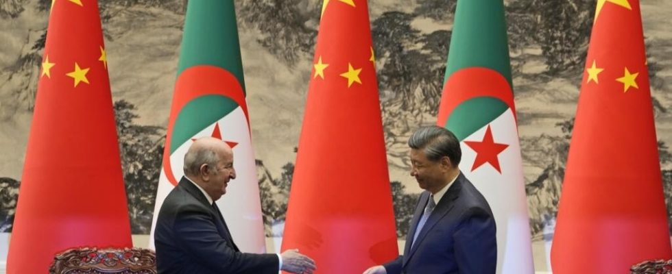 Algeria President Tebboune warmly welcomed on state visit to Beijing