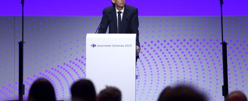At Carrefour Alexandre Bompard returns to the game