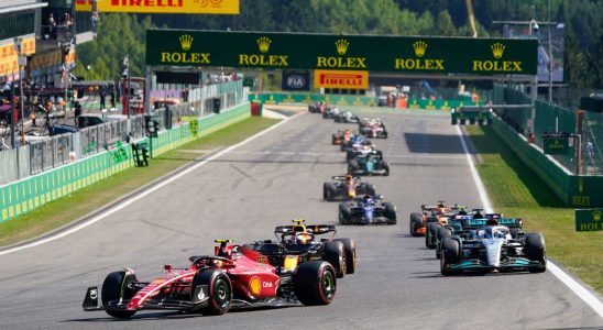 Belgian F1 GP qualifying sprint race… TV timetables the complete