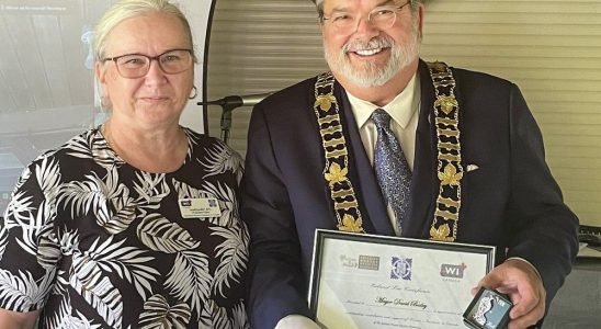 Brant mayor receives Erland Lee Award