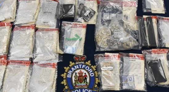 Brantford Police sixteen more than 18000 in illicit drugs
