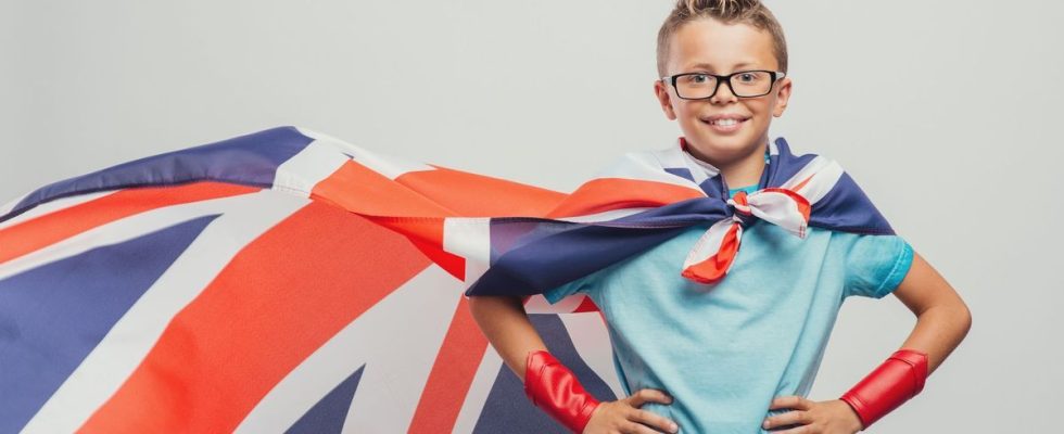 British children are on average 7cm shorter than European children