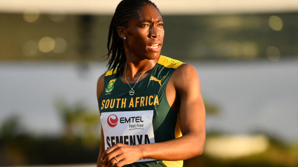 South African Caster Semenya during the 2022 African Athletics Championships.