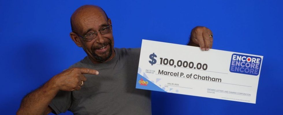 Chatham man wins 100K with Encore