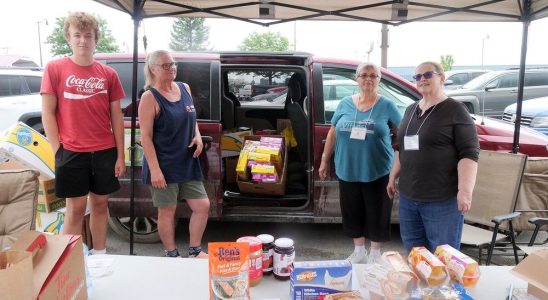 Cycles of Life raises awareness with food drive