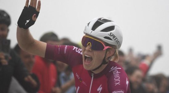 Demi Vollering wins at the top of the Tourmalet and
