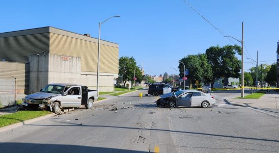 Driver faces impaired charges after serious crash leaves man in