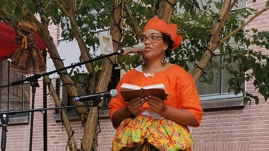 Elisa commemorates enslaved ancestors during Keti Koti With my poems