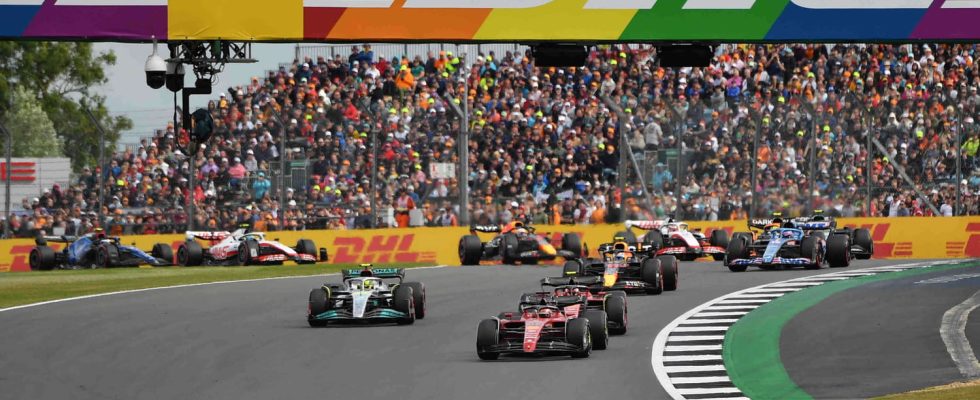 F1 British GP timetables TV channels Where and when to
