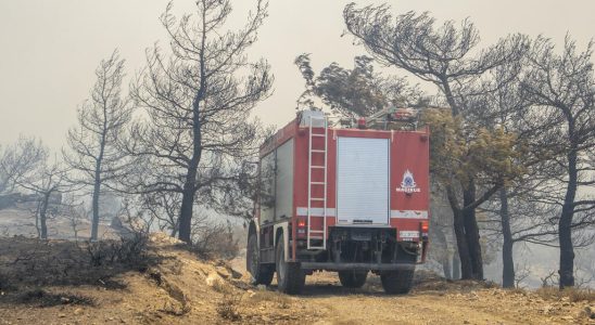 Greece Rescuers are still fighting the fires after an evacuation