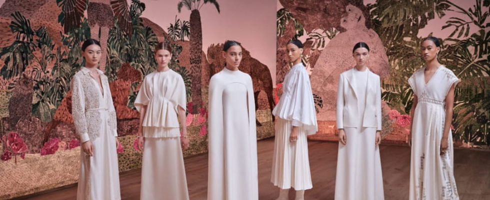 Here are all the silhouettes of the masterful Dior haute