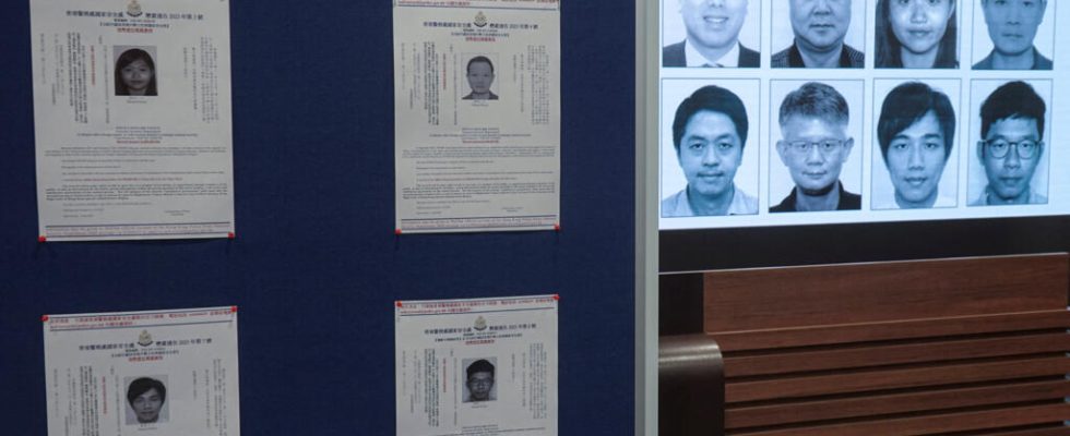Hong Kong Police issue arrest warrants for eight overseas refugee