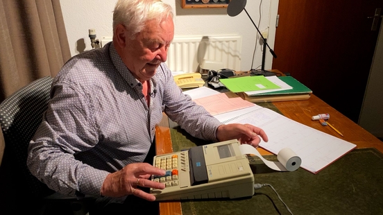 Jan 90 from Amerongen still works as an analogue bookkeeper