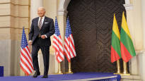 Joe Biden gave the expected speech of his visit to