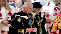 King Charles Receives Crown Jewels in Scotland Demonstrators Protest