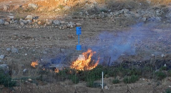 Lebanon Hezbollah members injured in clash at Israeli border