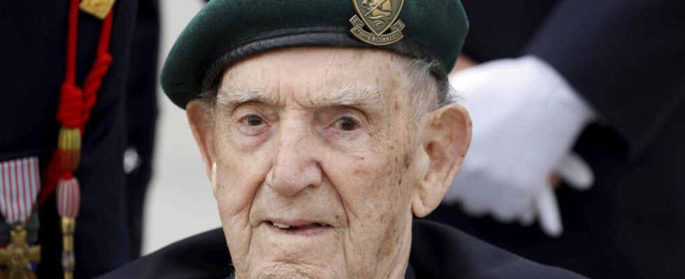 Leon Gautier last French survivor of the Normandy landings is