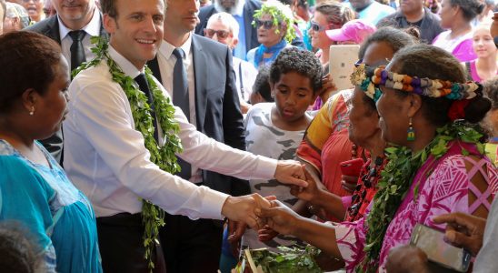 Macron in New Caledonia the institutional future of the island