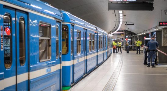 Major disturbances in Stockholms subway