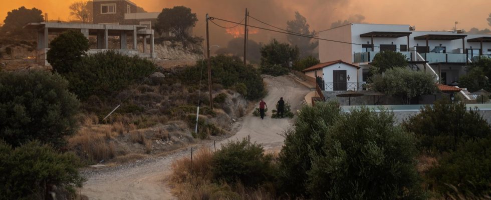 Minister Human hand behind fires