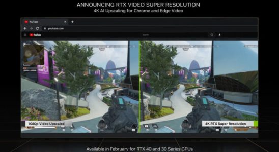 Nvidia RTX Video Super Resolution arrives in Mozilla Firefox
