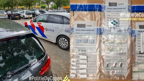 Police IJsselstein arrest drug dealer in parking lot
